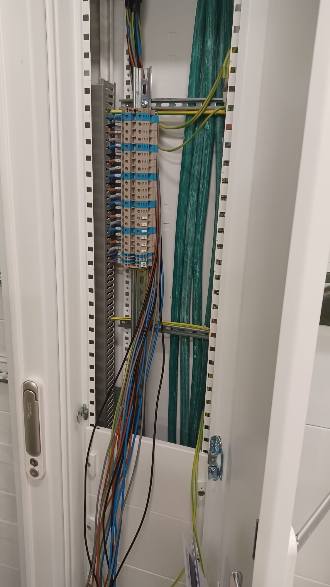 Panel wiring and termination